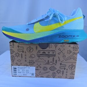 Nike ZoomX ULTRAFLY TRAIL- Blue and Yellow